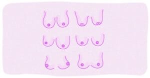 В мире существует 8 различных типов груди